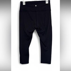 lululemon cropped Classic Black Leggings